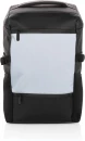 PU erittäin näkyvä helppokäyttöinen 15.6" reppu kannettavalle tietokoneelle, musta