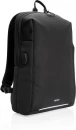Swiss Peak AWARE™ RFID ja USB kannettavan tietokoneen reppu, musta