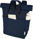 Joey 15” GRS recycled canvas rolltop laptop backpack 15L