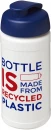 Baseline 500 ml:n kierrätetystä materiaalista valmistettu juomapullo läppäkannella