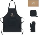 Taaskasutatud puuvillast köögikomplekt Gala Set