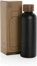Wood RCS sertificēta pārstrādāta nerūsējošā tērauda vakuuma pudele 500ml