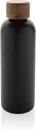 Wood RCS-sertifioitu kierrätetystä ruostumattomasta teräksestä valmistettu tyhjiöpullo