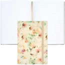 Tie-Dye jooneliste lehtedega A5 märkmik