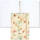 Tie-Dye jooneliste lehtedega A5 märkmik