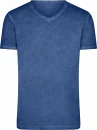 Trendikas meeste V-kaelusega T-särk