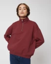 Lyhyellä vetoketjulla varustettu unisex pusero MILLER DRY