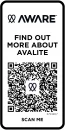 Avalite lyhythihainen t-paita, unisex t-paita kierrätetystä materiaalista Aware™ alkuperä QR-koodi