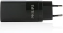 Philips 65W erittäin nopea PD 3-porttinen USB-seinälaturi