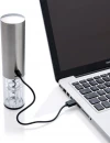 Sähköinen viininavaaja - USB ladattava, harmaa