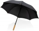23" Impact AWARE™ RPET 190T auto-open bambusateenvarjo