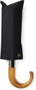 VINGA Bosler AWARE™ recycled pet 21" foldable umbrella, black