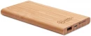 Wireless, power bank in bamboo