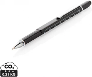 5-in-1 alumīnija instrumentu pildspalva