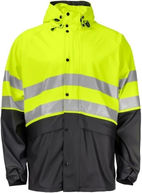6431 RAIN JACKET SHORT EN ISO 20471 CLASS 3/2