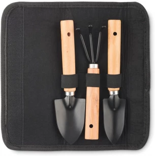 3 garden tools  in RPET pouch