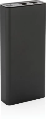Terra RCS kierrätetystä alumiinista valmistettu 20W virtapankki, 20.000 mAh