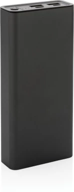 Terra RCS kierrätetystä alumiinista valmistettu 20W virtapankki, 20.000 mAh