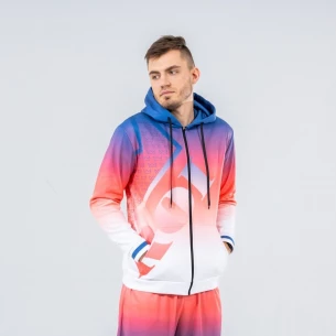 Erilahendusega luku ja kapuutsiga pusa