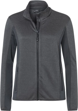 Stretch fleece jacket in casual look
