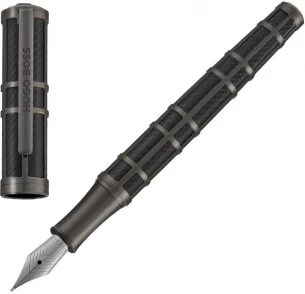 Fountain pen Frame Grid Black & Gun