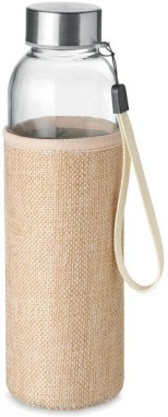 Glass bottle in pouch 500ml