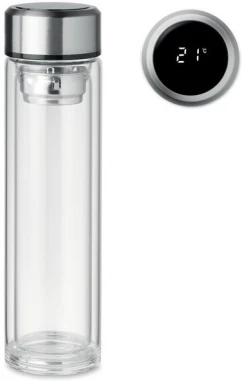 Pullo kosketuslämpömittarilla