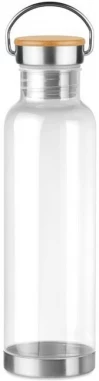Tritan 800ml pullo, bambukorkki