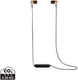 Bambusa bezvadu austiņas