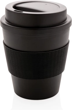 Uudelleenkäytettävä kahvikuppi kierrekorkilla 350 ml