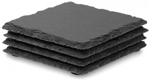 Slate coasters with EVA bottom
