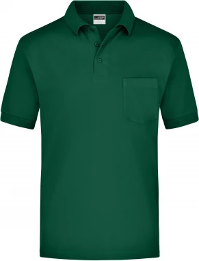 Klassikaline pikeepolosärk rinnataskuga