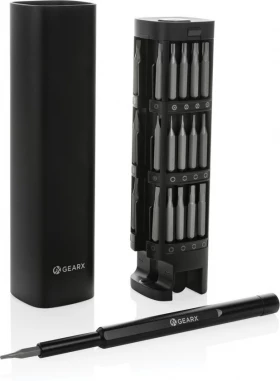 Gear X RCS kierrätysalumiinista valmistettu tarkkuusruuvimeisselisarja 56 kpl