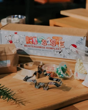 Küpsiste meisterdamise komplekt