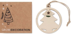 Wooden tree shape hanger