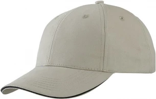 High-quality light and soft 6 panel sandwich cap