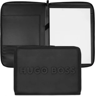 Conference folder zip A4 Label Black