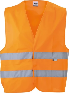 Safety jacket, suitable for print