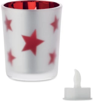 LED-teeküünal klaaspurgis Landle