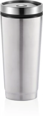 Leak proof tumbler, silver