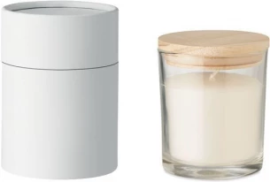 Vanilla fragranced candle