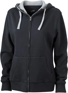 Lukuga ja kapuutsiga pusa naistele