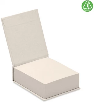 Recycled milk carton memo pad