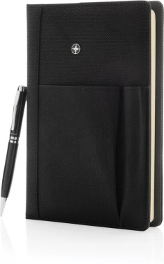 Swiss Peak uudelleenkäytettävä muistikirja ja kynäsetti