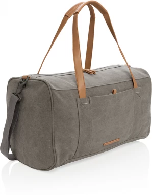 Canvas reissu-/viikonloppureppu - PVC-vapaa