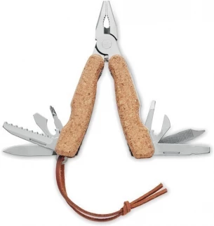 Multi tool pocket knife cork