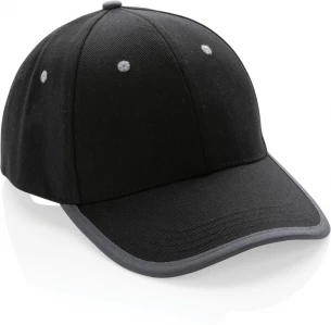 Impact AWARE™ lippalakki 6 paneelilla harjatusta puuvillasta