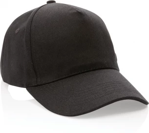 Impact 5-paneelinen lippalakki kierrätetystä puuvillasta