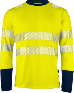 6014 T-SHIRT LONG SLEEVE EN ISO 20471 CLASS 3/2