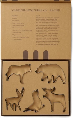 VINGA Nordic big 5-osainen piparimuottisetti